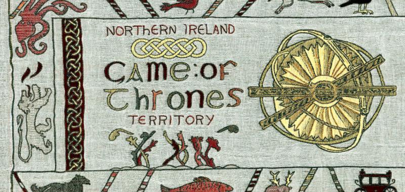 Turismo de Irlanda realiza un tapiz sobre Juego de Tronos 